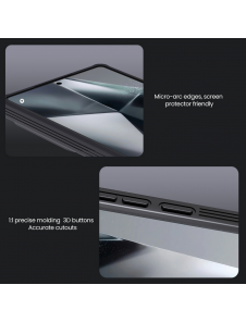 Nillkin CamShield PRO hårt fodral till Samsung Galaxy S25 Ultra Black