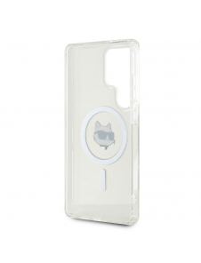 Karl Lagerfeld IML Choupette Head MagSafe Fodral till Samsung Galaxy S25 Ultra Transparent