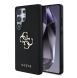 Guess PU Grained 4G metalllogofodral till Samsung Galaxy S25 Ultra Black