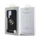 Guess PU Grained 4G metalllogofodral till Samsung Galaxy S25 Ultra Black