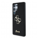 Guess PU Fixed Glitter 4G metalllogofodral till Samsung Galaxy S25 Ultra Black