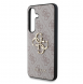 Guess PU 4G metalllogofodral för Samsung Galaxy S25+ Rosa