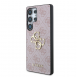 Guess PU 4G metalllogofodral till Samsung Galaxy S25 Ultra Pink