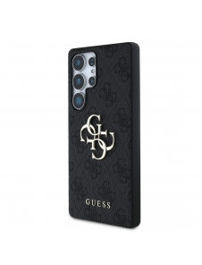 Guess PU 4G metalllogofodral till Samsung Galaxy S25 Ultra Grey