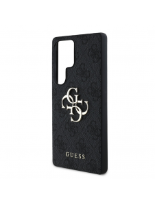Guess PU 4G metalllogofodral till Samsung Galaxy S25 Ultra Grey