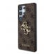 Guess PU 4G metalllogofodral för Samsung Galaxy S25 Ultra Brown