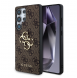 Guess PU 4G metalllogofodral för Samsung Galaxy S25 Ultra Brown