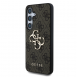 Guess PU 4G metalllogofodral till Samsung Galaxy S25 Brun