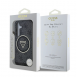 Guess IML 4G Glitter och Triangle Logo MagSafe Fodral för Samsung Galaxy S25+ Svart