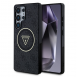 Guess IML 4G Glitter och Triangle Logo MagSafe Fodral för Samsung Galaxy S25 Ultra Black
