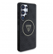 Guess IML 4G Glitter och Triangle Logo MagSafe Fodral för Samsung Galaxy S25 Ultra Black