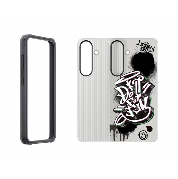 EF-JS931CBE Samsung FlipSuit Skyddsfodral för Galaxy S25 Svart