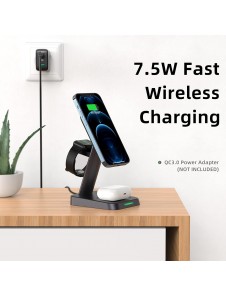 Acefast Qi trådlös laddare 15W för iPhone (med MagSafe)
