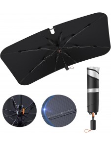 Baseus CoolRide BS-SN013 Paraplysolskydd - Svart