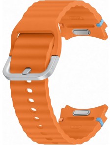 Samsung Sport Band (S/M) ET-SNL30SOE för Galaxy Watch7 | Klockarmband, Sportarmband Elastiskt, Orange