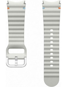 Samsung Sport Band (S/M) ET-SNL30SSE för Galaxy Watch7 | Klockarmband, Sportarmband Elastiskt, Silver