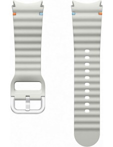 Samsung Sport Band (S/M) ET-SNL30SSE för Galaxy Watch7 | Klockarmband, Sportarmband Elastiskt, Silver