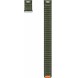 Samsung Fabric Band (Slim, S/M) ET-SVL30SKEG för Galaxy Watch7 | Klockarmband, tygrem, kardborreknäppning, hög, grön