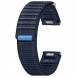 Samsung tygband (Medium, M/L) ET-SVL31LNEG för Galaxy Watch7 | Klockarmband, tygrem, kardborreknäppning, hög, marinblå