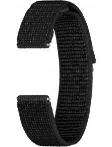 Samsung Fabric Band ET-SVR94LBEG (Wide, M/L) till Galaxy Watch4 | Watch5 | Watch6 | Watch7-serien, svart