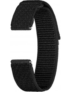 Samsung Fabric Band ET-SVR94LBEG (Wide, M/L) till Galaxy Watch4 | Watch5 | Watch6 | Watch7-serien, svart