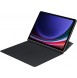 Samsung Smart Book Cover Dual View Flip Tablet-fodral för Galaxy Tab S9 | Galaxy Tab S9 FE, Svart BX710PBE