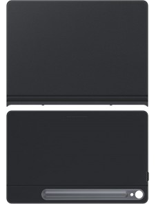 Samsung Smart Book Cover Dual View Flip Tablet-fodral för Galaxy Tab S9 | Galaxy Tab S9 FE, Svart BX710PBE