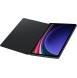 Samsung Smart Book Cover Dual View Flip Tablet-fodral för Galaxy Tab S9 | Galaxy Tab S9 FE, Svart BX710PBE