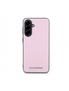 Karl Lagerfeld PU Saffiano metalllogofodral för Samsung Galaxy A56 Rosa