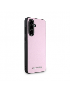 Karl Lagerfeld PU Saffiano metalllogofodral för Samsung Galaxy A56 Rosa