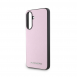 Karl Lagerfeld PU Saffiano metalllogofodral för Samsung Galaxy A56 Rosa