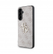 Guess PU 4G metalllogofodral för Samsung Galaxy A56 Rosa