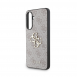 Guess PU 4G metalllogofodral för Samsung Galaxy A56 Rosa