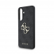 Guess PU 4G metalllogofodral för Samsung Galaxy A56 Grå
