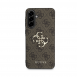 Guess PU 4G metalllogofodral för Samsung Galaxy A56 Brun