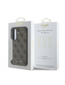 Guess 4G berlockfodral till Samsung Galaxy A56 Brun