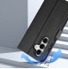 Dux Ducis Lawa Läderfodral för Samsung Galaxy S25+ med avtagbar magnetisk plånbok - Svart