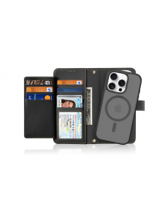 Dux Ducis Lawa Läderfodral till iPhone 16 Pro Max - Svart