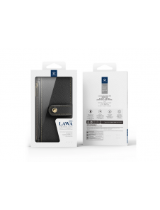 Dux Ducis Lawa Läderfodral till iPhone 16 Pro Max - Svart
