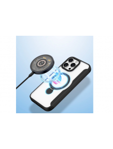 Dux Ducis Skin X Pro iPhone 16 Pro Fodral med MagSafe, Flip och Stativ - Svart