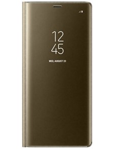 Samsung EF-ZN950CFE Clear View Case Till N950 Galaxy Note 8 - Guld