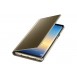 Samsung EF-ZN950CFE Clear View Case Till N950 Galaxy Note 8 - Guld