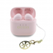 Guess Classic Logo Charm TWS Trådlösa hörlurar Rosa