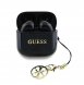 Guess Classic Logo Charm TWS Trådlösa hörlurar Svart