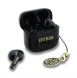 Guess Classic Logo Charm TWS Trådlösa hörlurar Svart