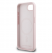 Karl Lagerfeld flytande silikon K&CH Heads MagSafe-fodral till iPhone 16e Rosa