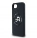 Karl Lagerfeld flytande silikon K&CH Heads MagSafe-fodral till iPhone 16e Svart
