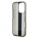 Karl Lagerfeld IML Stripe Logo Fodral till iPhone 16 Pro Svart