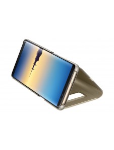 Samsung EF-ZN950CFE Clear View Case Till N950 Galaxy Note 8 - Guld