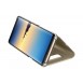 Samsung EF-ZN950CFE Clear View Case Till N950 Galaxy Note 8 - Guld